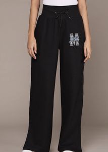 WOMEN BAGGY SLIT TRACK PANT