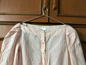 H&amp;M Off-shoulder Shirt