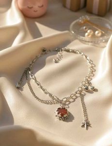 soft soldered gothic Layered Chain Necklace