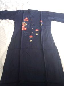 Navy Blue Kurti
