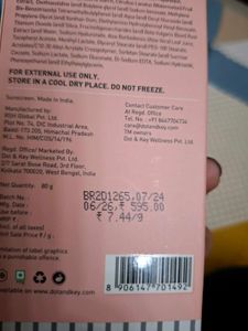 Dot N Key Sunscreen