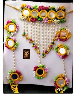 Haldi Jwellery Set