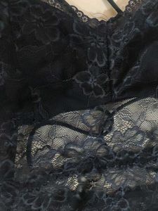 Navy Blue Lace Cami