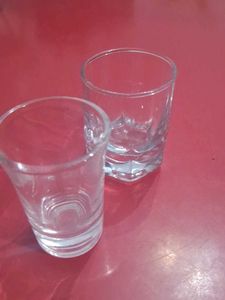 Two Unique Shorts Glass