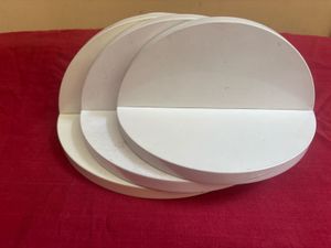 3 Combo Half Moon Shelves (White)