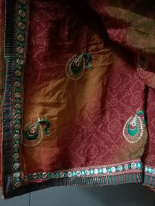 Brown Heavy Pretty Saree
