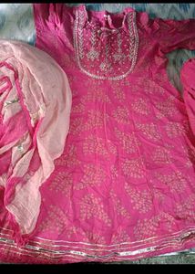 Pink Kurta Set