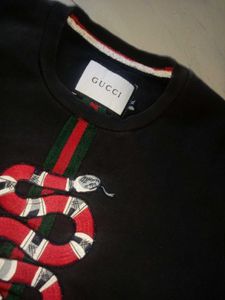 Gucci Snake Embroidered Sweatshirt