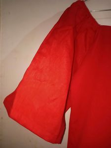 Party Wear Women Red Top