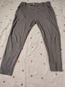 Gray Zara Casual Pants