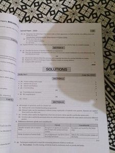 Oswaal Cbse Bio Sample Question Papers Class 12