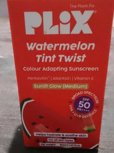 PLIX Watermelon Tint Twist Sunscreen