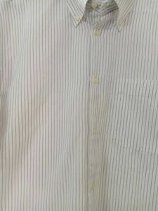 NEW BIANCHI Striped Half Sleeve Shirt