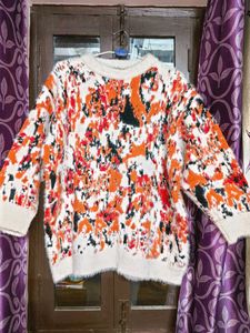 Colorful Patterned Sweater
