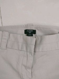 J crew women formal white Shorts