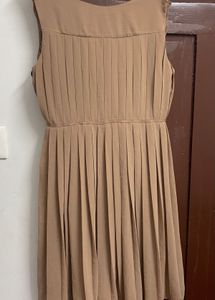 Elegant Beige Dress