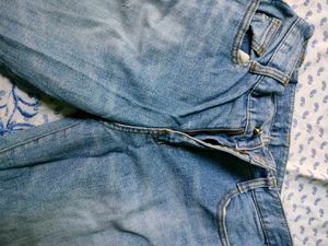 Blue Distressed Jeans