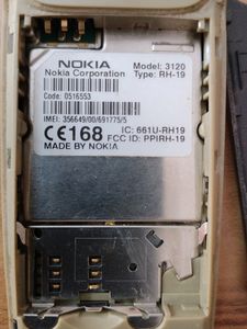 Original Nokia 3120 Classic Mobile Phone.
