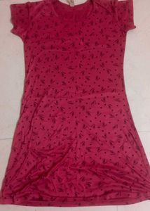 Red Love Pattern Tee