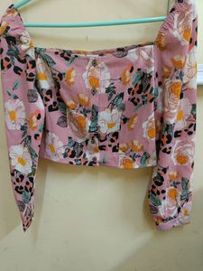 Floral Crop Top
