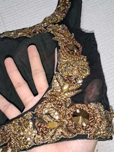Bollywood Luxury Designer Black Blouse