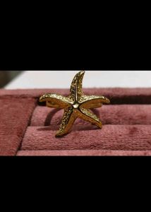 Ocean Sea Beach Starfish Ring
