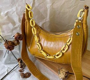 Croco Pattern Sling Bag