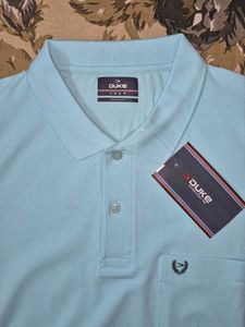 Duke Light Blue Polo Shirt