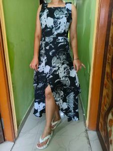 Floral Print Midi Dress