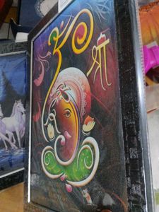 New Framed Ganesha Wall Decor