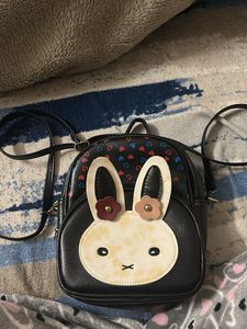 Bunny Mini Backpack/ sling bag