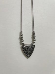 oxidised necklace