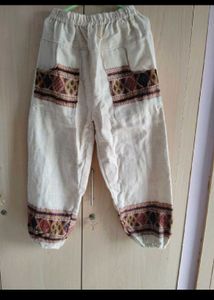 Boho Embroidered Harem Pants