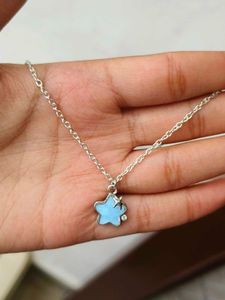 Sun &amp; Moon Silver Necklace