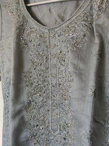 Elegant Embroidered Kurta Set