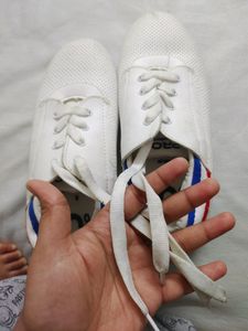 Unisex White Sneakers