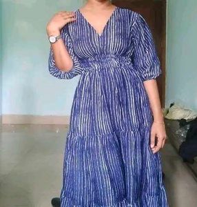 Striped Maxi Dress