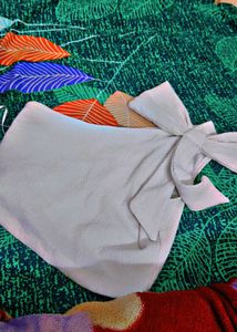 white off shoulder top