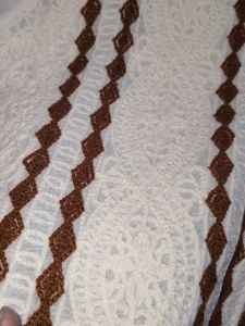 Lace Detail Cropped Cardigan