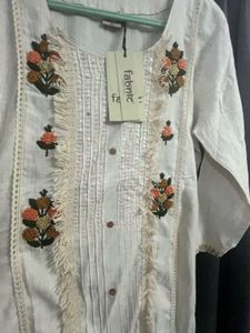 Elegant Embroidered Kurta