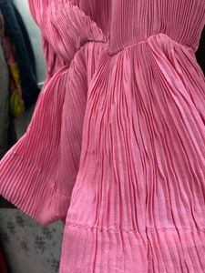 Pink Peplum Top