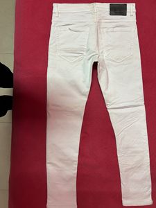 White Damage Jeans Jack &amp; Jones