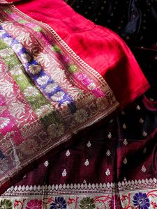 Pure Mulberry Silk 1000 Buta Banarasi Saree