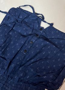 Denim Style Jumpsuit