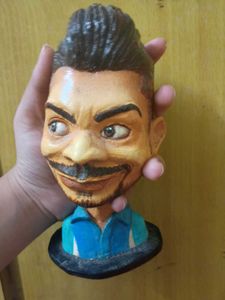 virat kohli handmade sculpture