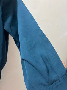 Sea Blue Green Coord Set Only Top