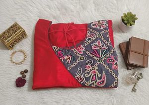Kutchi Handwork Short Top/Kurti