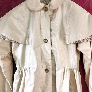 Vintage Style Overcoat For Winter Outwear .