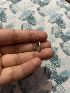 Oxidised silver Nosepin for girls and women