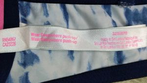 Victoria’s Secret Tie-Dye Strappy Push-Up Bra